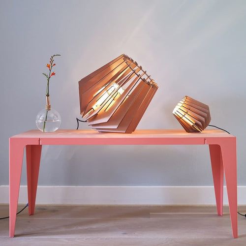 van Tjalle en Jasper - Spot-nik vloerlamp - Aged Pink / Standaard