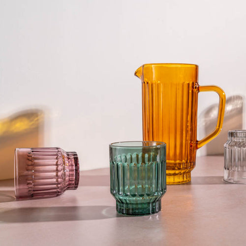 Salt & Pepper - Glas 30cl roze Tone - Set van 4 - vtwonen shop