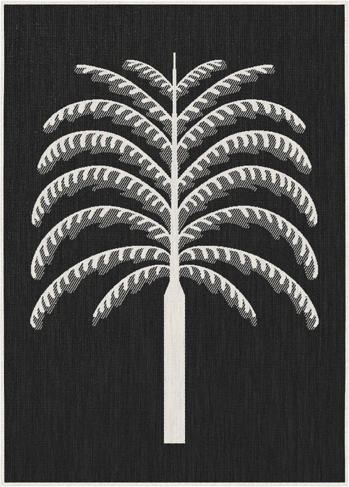 Buitenkleed Breeze zwart/wit - Interieur05