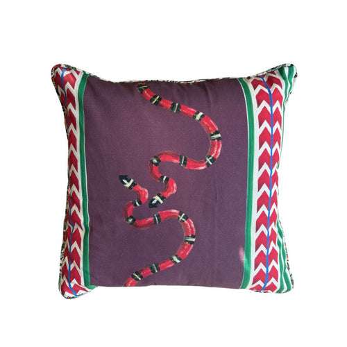 Catchii Kussen giddy snakes - vtwonen shop
