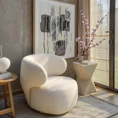 Kare Design Schilderij Cucito 123x123cm - vtwonen shop