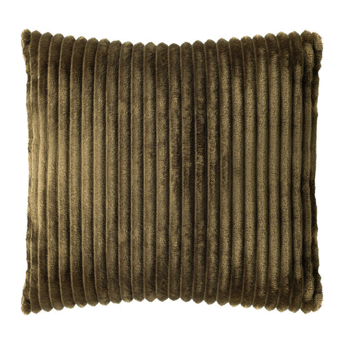 Dutch Decor - KUSSENSET - 4-delig Mixed Textures - 45x45 cm - inclusief binnenkussens - groen, beige