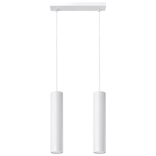 Sollux Lighting Hanglamp LAGOS 2 wit - 30x6x90cm