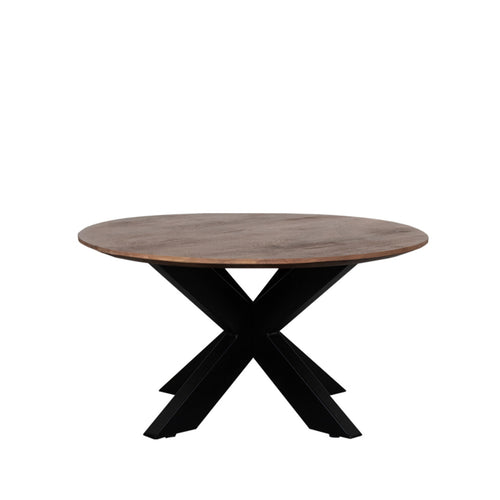 LABEL51 Salontafel Otis - Naturel Mangohout - 80x80x43cm - vtwonen shop