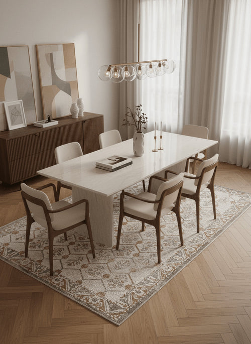 AFK Living vloerkleed Sully - gerecyclede vezels - veelkleurig - 160x230 cm