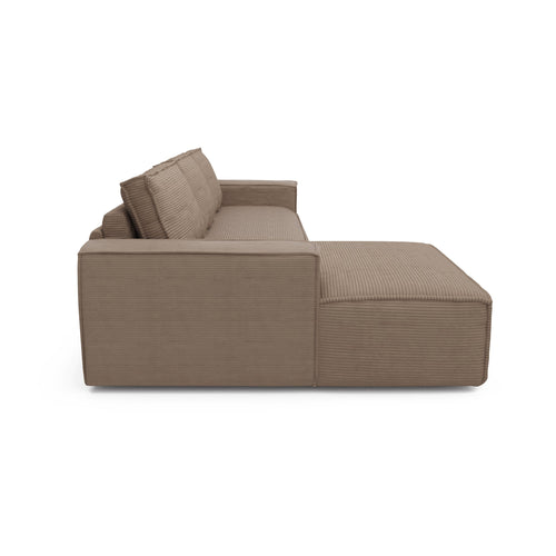 Sia Home - Hoek slaapbanken links JOAN - Corduroy - Mol - 302cm - vtwonen shop