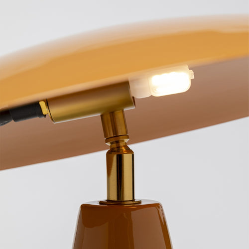 Kare Design Taffellamp Fungo Flat oranje
