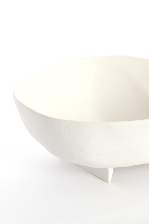 Light & Living schaal ROSANA - 27x26.5x11.5cm - wit
