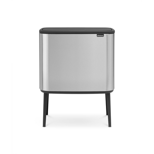 Bo Touch Bin, met 1 binnenemmer, 36 liter - Matt Steel Fingerprint Proof - vtwonen shop