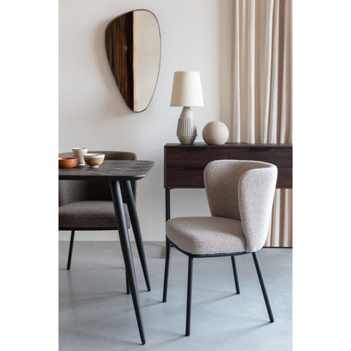 Housecraft Living Guus Eetkamerstoelen Beige - Set van 2 - vtwonen shop