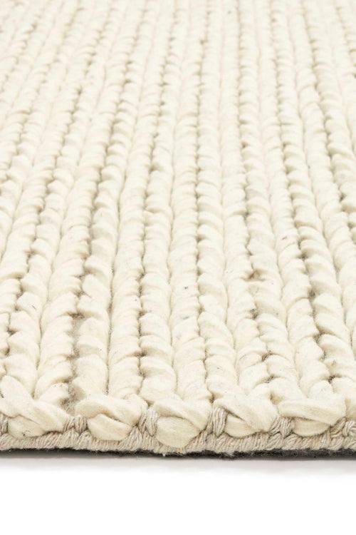 Rebellenclub Vloerkleed Kabel Licht - beige - 160 x 230 cm