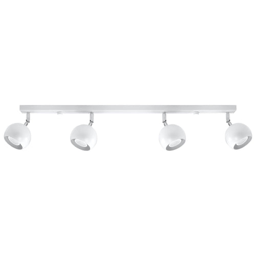 Sollux Lighting Plafondlamp OCULARE 4L wit - 80x10x16cm