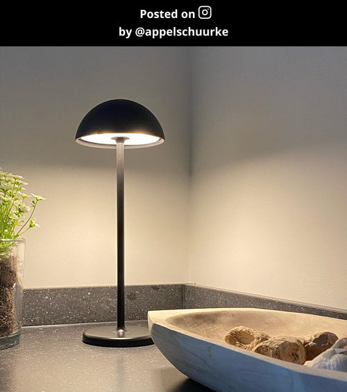 Lucide tafellamp JOY - Geïntegreerde LED - Zwart