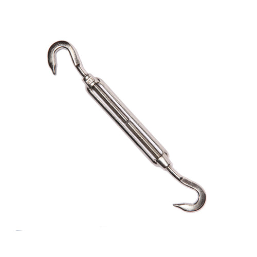 Platinum spanmoer M10 2 x haak - RVS