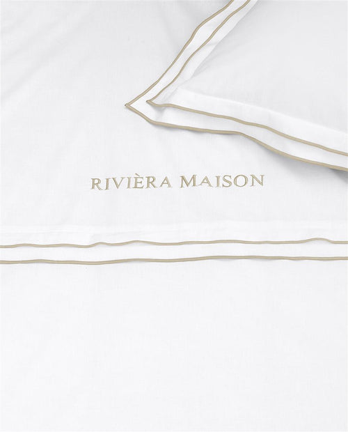 Riviera Maison dekbedovertrek Salute - 260x200/220 cm - zand