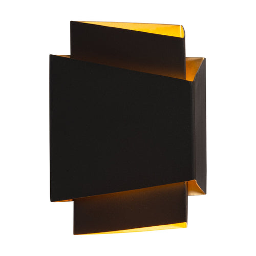 Atmooz wandlamp Eclips - zwart - 18 x 15 x H 22 cm - G9