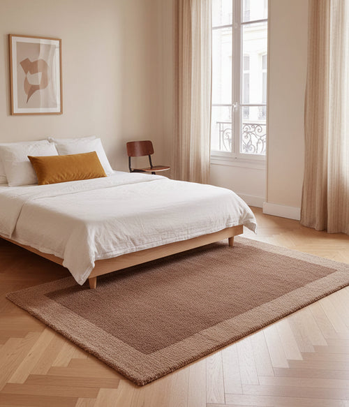AFK Living vloerkleed Turenne - Zacht comfort voor elke dag en OEKO-TEX® Standard 100 gecertificeerd. - kastanje - 120x170 cm