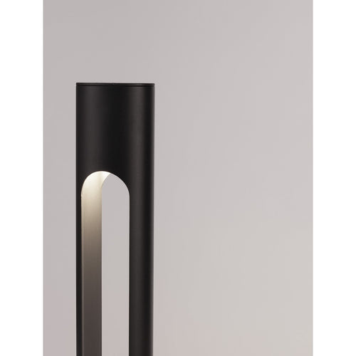 Merano Hawaii 60cm Buitenpaal Zwart Aluminium LED 12W 372Lm 3000K IP65