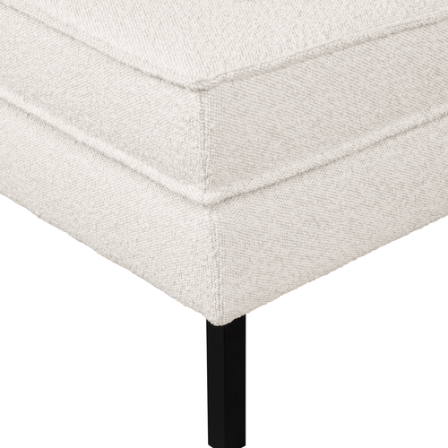 BePureHome hocker op poten Rodeo - Boucle - Naturel - 45x84x54 - vtwonen shop