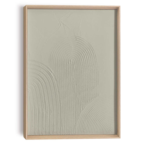 Reinders Arches Sage Green schilderij 3d art -  groen - woonkamer - 40x30cm