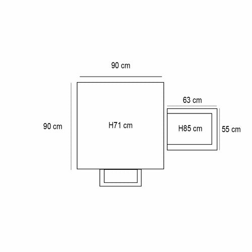 Garden Impressions tuinset Ross - Mina koper - 5-delig - vtwonen shop