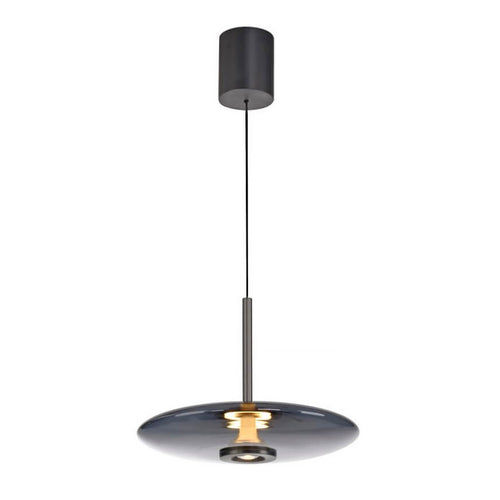 Neuhaus PURE hanglamp E-Vitrum - 1 lichts - 45  x 240   cm - antraciet