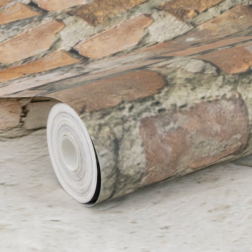 Art for the Home Fotobehang - Bakstenen Muur Dublin - 300x300 cm - vtwonen shop