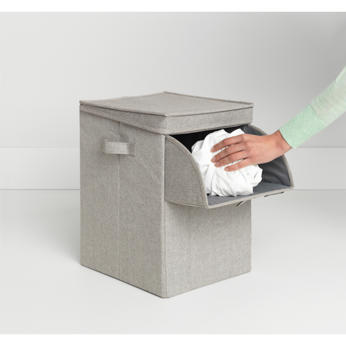 Brabantia Wasbox stapelbaar - 35L - grey - vtwonen shop