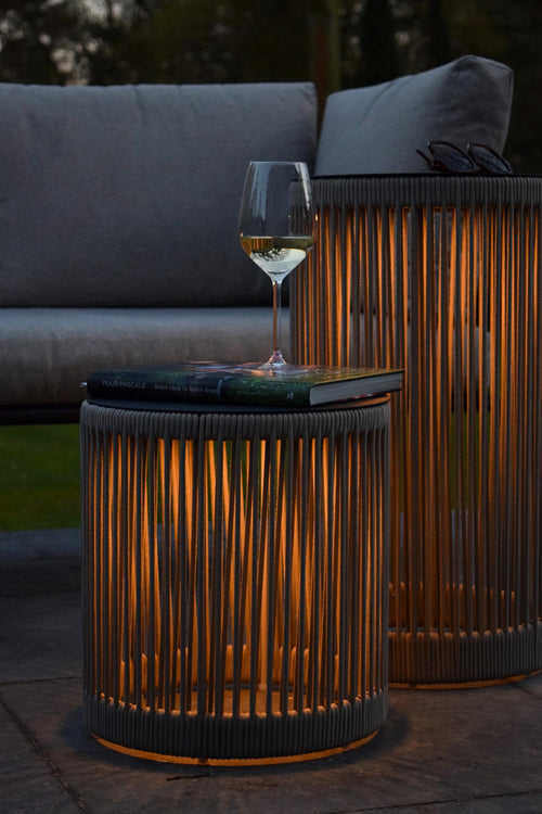 Lucide vloerlamp PINGI - Geïntegreerde LED - Taupe