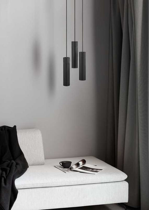 Nordlux Tilo Hanglamp - 3-lichts GU10 - Zwart - vtwonen shop