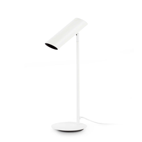 Faro Link - 1 Light Verstelbare Tafellamp Wit, GU10