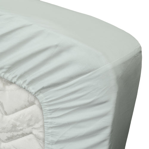 Ten Cate hoeslaken - 100% katoensatijn - 180x220 - mint - vtwonen shop