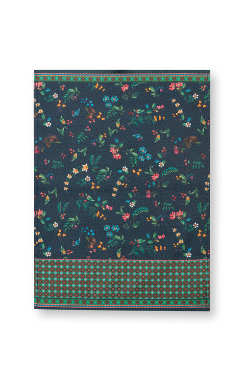 Pip Studio - Berry Blues Blue - Set van 2 Theedoeken - 50x70cm