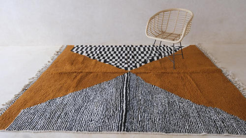 AFK Living vloerkleed Berber - handgemaakt - Wol - 212 x 268 cm - vtwonen shop