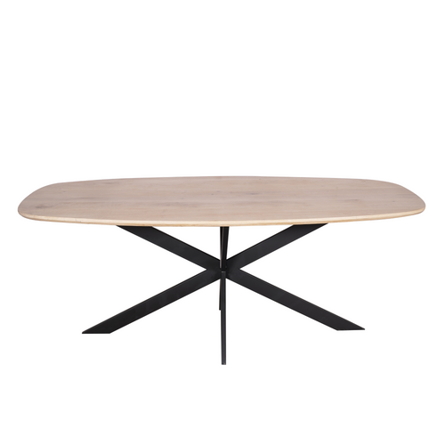Starfurn  eettafel Ferris - bruin - 100x200x76cm