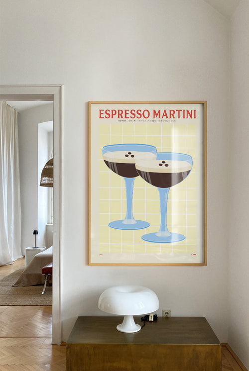 Elin PK - Espresso Martini - PSTR studio Kunst Poster - vtwonen shop