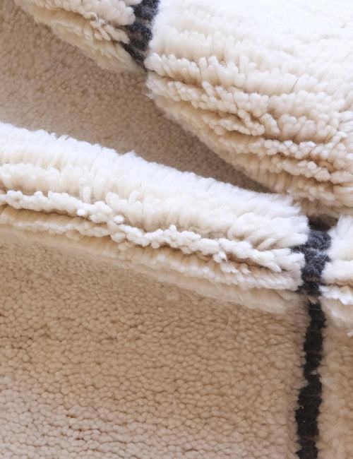 AFK Living vloerkleed Berber - handgemaakt - Wol - 335 x 410 cm