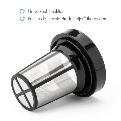 Bredemeijer - Duet theefilter fijnmazig RVS - vtwonen shop