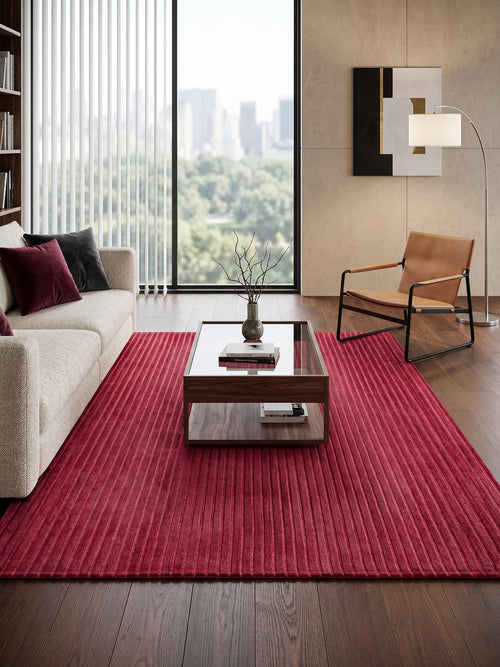 Decromatic vloerkleed 6101 Cardinal - Rood - 140 x 200 cm