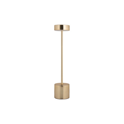 Leitmotiv tafellamp Ganar LED - goud - Ø8cm - vtwonen shop
