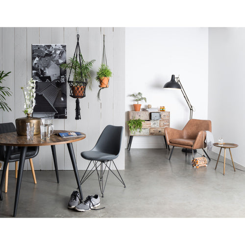 Housecraft Living Mo Eettafel Rond Hout 110 cm Naturel - vtwonen shop