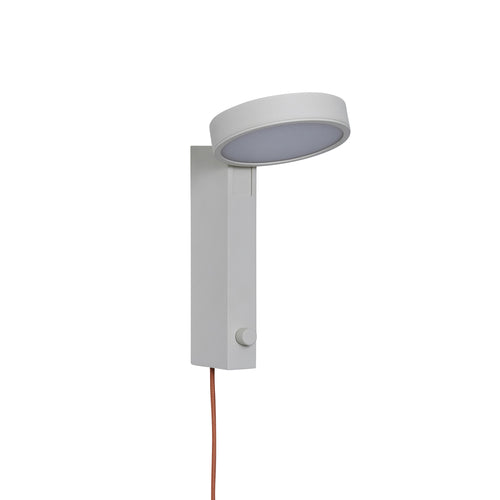 Hübsch wandlamp Crea - ijzer/polycarbonaat - 20x12xh20cm integreret