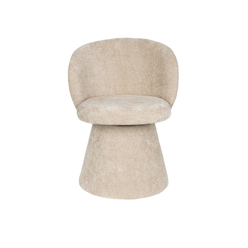 Housecraft Living Milly eetkamerstoel Taupe - vtwonen shop