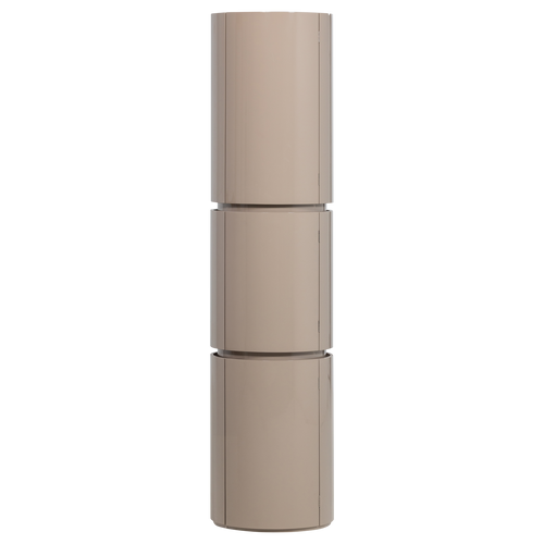WOOOD ronde kast 188xØ45 cm Sera - Hout - Hoogglans Zand - 188x45x45