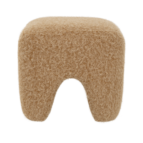 Urban Nature Culture poef pouf Kira, brushed - yellow yasmine