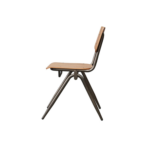 LABEL51 Eetkamerstoel Solid - Bruin Hout - Set van 2 - vtwonen shop