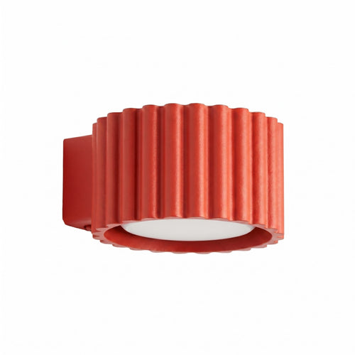Sollux Lighting Wandlamp AURA rood Gx53 - 10x12x6cm