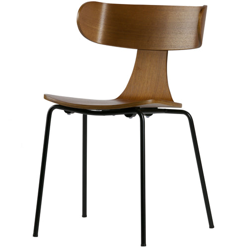 BePureHome eetkamerstoelen Form - Hout - Bruin - Set van 2 - vtwonen shop