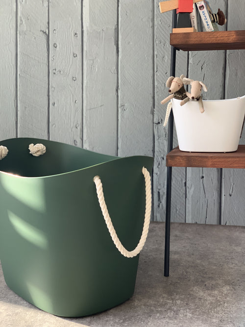 Hachiman Balcolore Opbergmand - L - Donker Groen - vtwonen shop