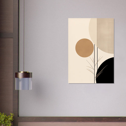 Artfulprints  Japandi abstract II   poster 30x40 cm - vtwonen shop